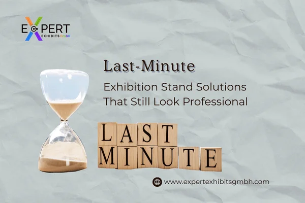 Last-Minute Exhibition Stand Solutions